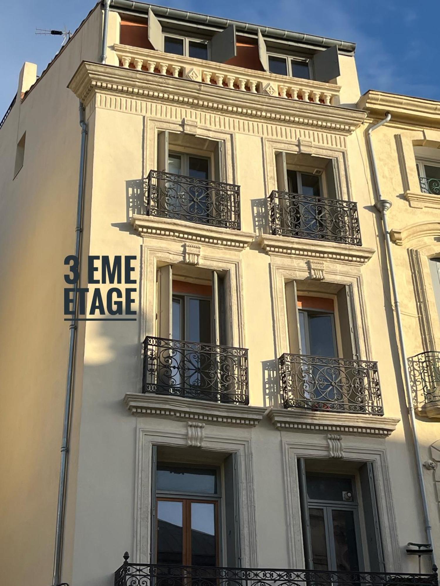Appartement De Charme Avec Balcon Au Pied Des Commerces Béziers Zewnętrze zdjęcie
